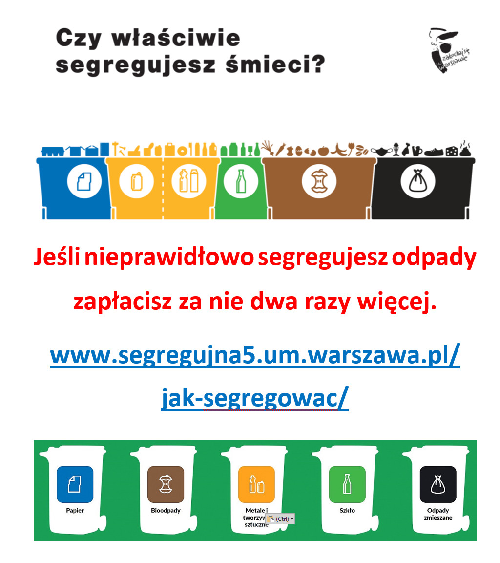 Segreguj śmieci!